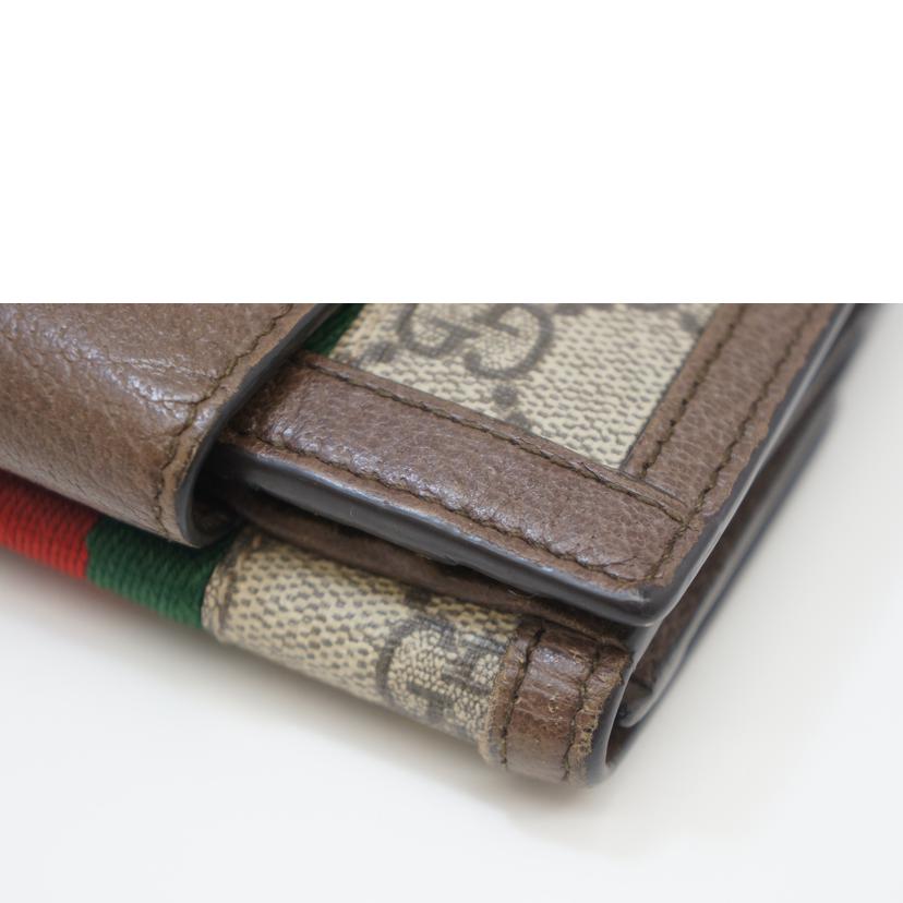 GUCCI グッチ/オフディア/GGフレンチフラップウォレット/523173//2149/ABランク/09