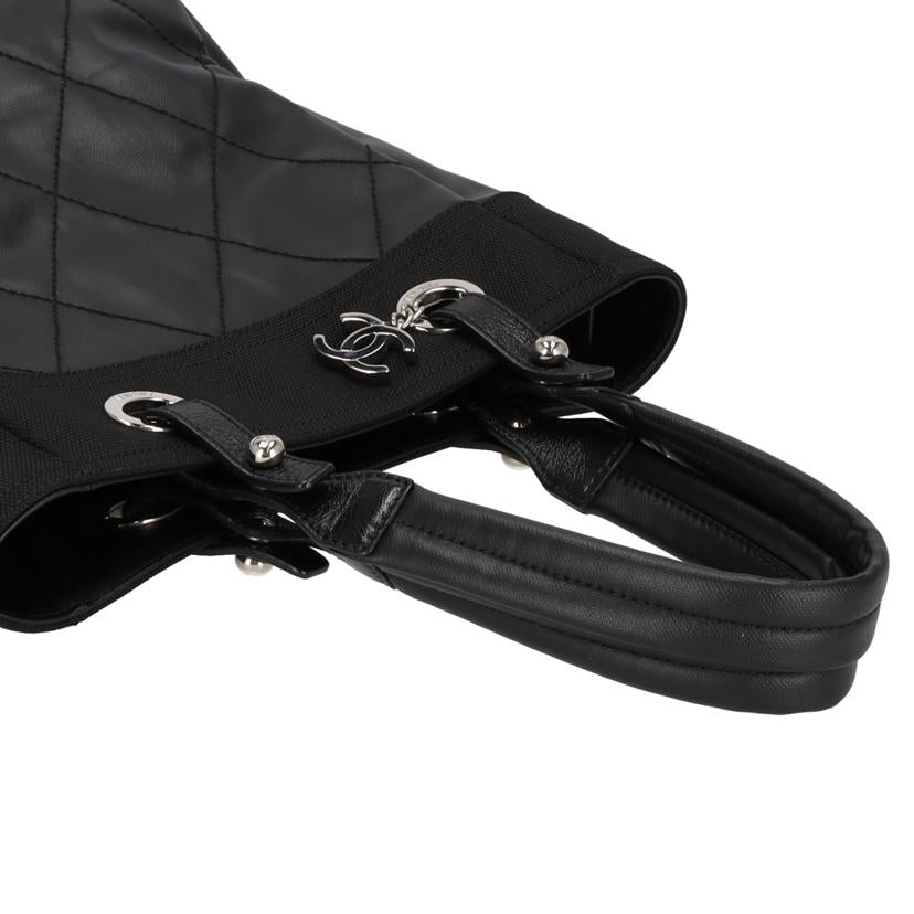 CHANEL CHANEL/ココマークパリビアリッツトート/ブラック/A34208//176*****/Aランク/75