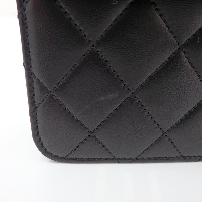 CHANEL シャネル/プッシュロック/マトラッセチェーンショルダー/ラムスキン//5105721/Bランク/77