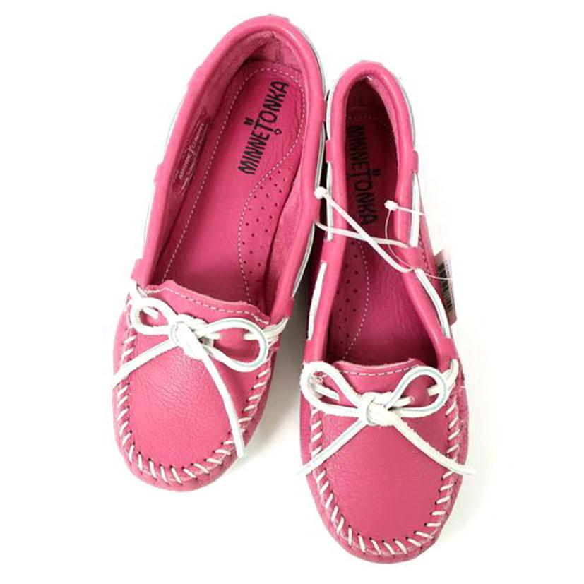 MINNETONKA ミネトンカ/レザーモカシン フラットシューズ レディース/613S//Aランク/65