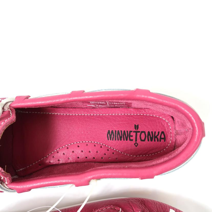 MINNETONKA ミネトンカ/レザーモカシン フラットシューズ レディース/613S//Aランク/65