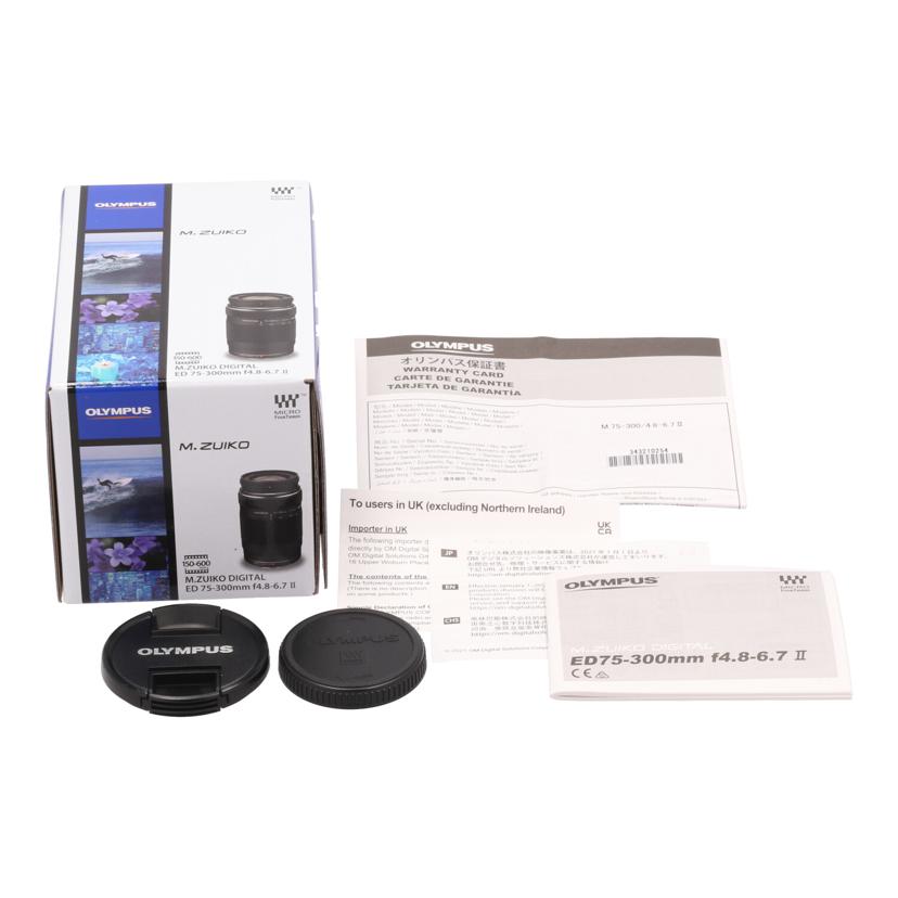 OLYMPUS オリンパス/交換レンズ/75-350mm/ED 75-300mm F4.8-6.7 II//343210254/Bランク/05