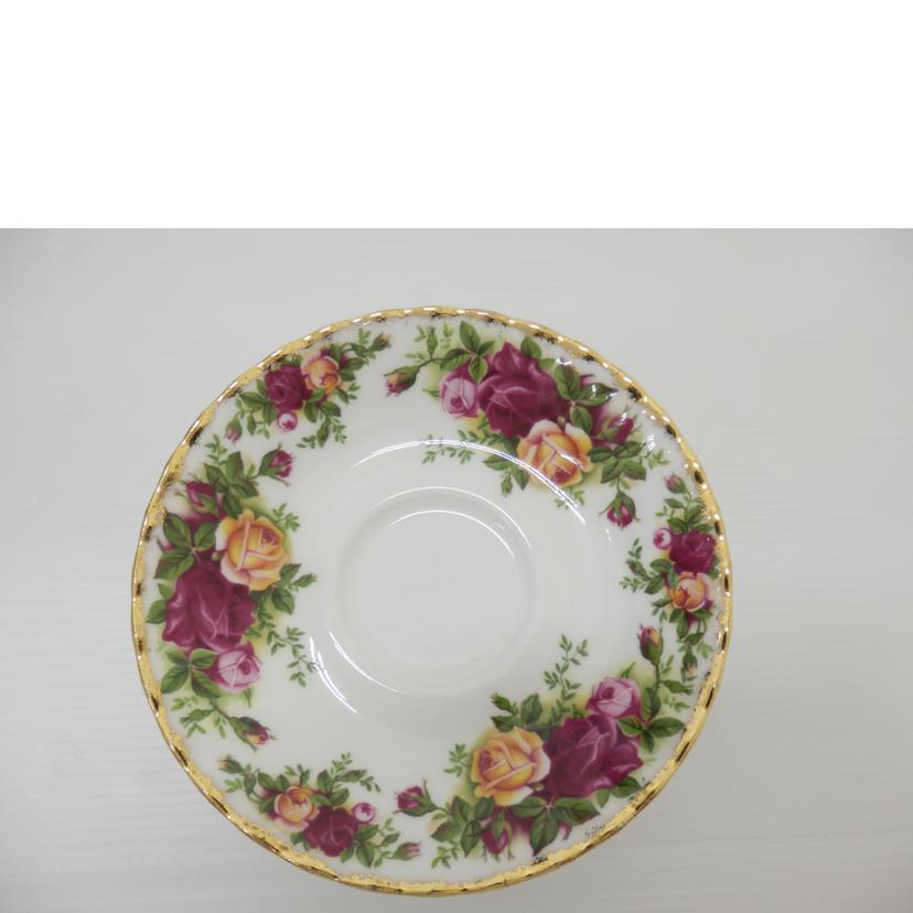 ROYAL ALBERT/カップ&ソーサー5客//Old Country Rose/ABランク/88