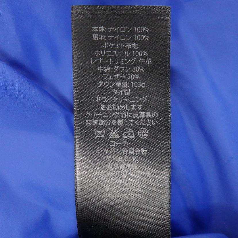 COACH コーチ/コーチダウンジャケット/F83743//Aランク/77