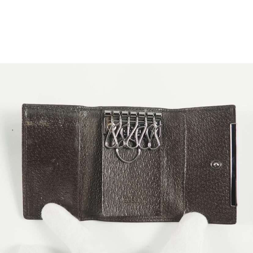 GUCCI グッチ/GGキャンバス6連キーケース/127048//BCランク/79