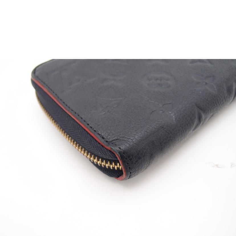 LOUIS VUITTON ルイ・ヴィトン 長財布 ラウンドファスナー レザー ネイビー /ジッピーウォレット/アンプラント/マリーヌルージュ/M62121//TS1197/ABランク/69