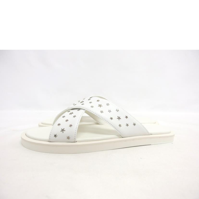 JIMMY CHOO ジミーチュウ /パルモ/スタースタッズサンダル/ホワイト//Aランク/04