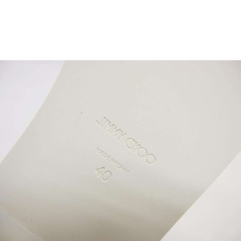 JIMMY CHOO ジミーチュウ /パルモ/スタースタッズサンダル/ホワイト//Aランク/04
