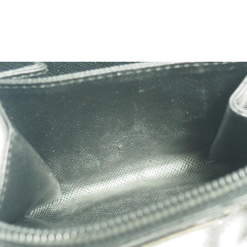 PRADA プラダ/コンパクトコインケース/ロゴプレート/NERO/M268//ABランク/79