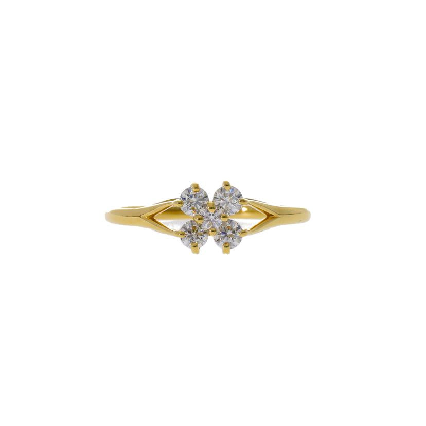 / K18ダイヤリング0.30ct//Aランク/75