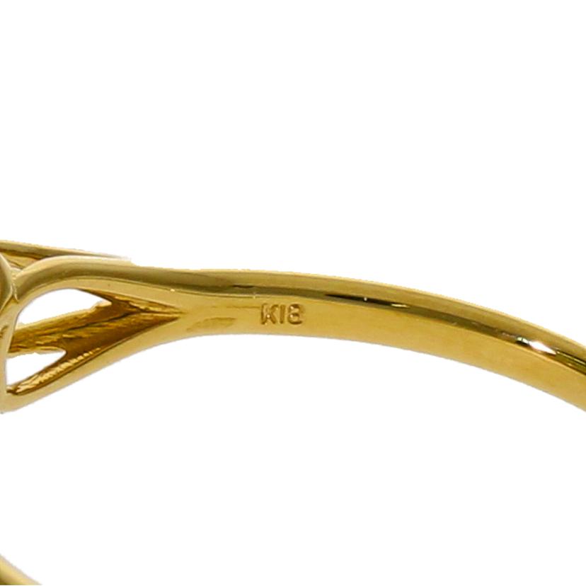/ K18ダイヤリング0.30ct//Aランク/75