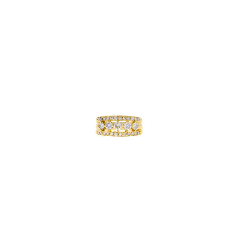 / K18ダイヤリング1.00ct//Aランク/75