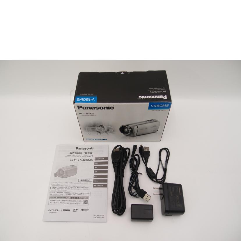 Panasonic パナソニック/フルハイビジョンビデオカメラ/HC-V480MS//DK0GB001170/Aランク/69