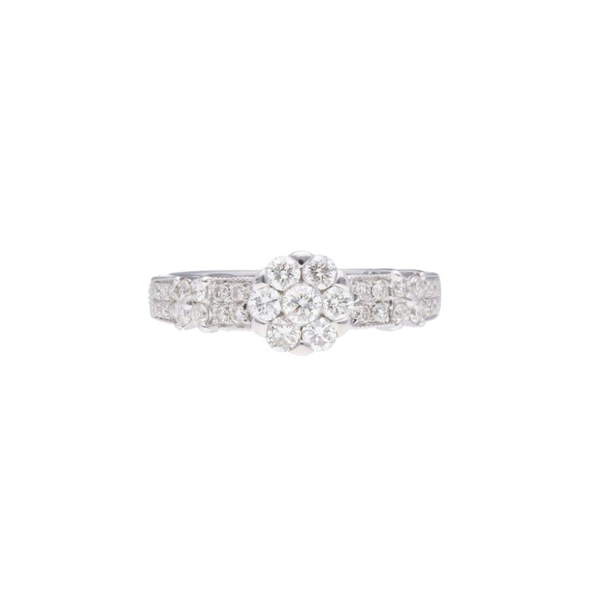 / K18ダイヤリング0.81ct//Aランク/75