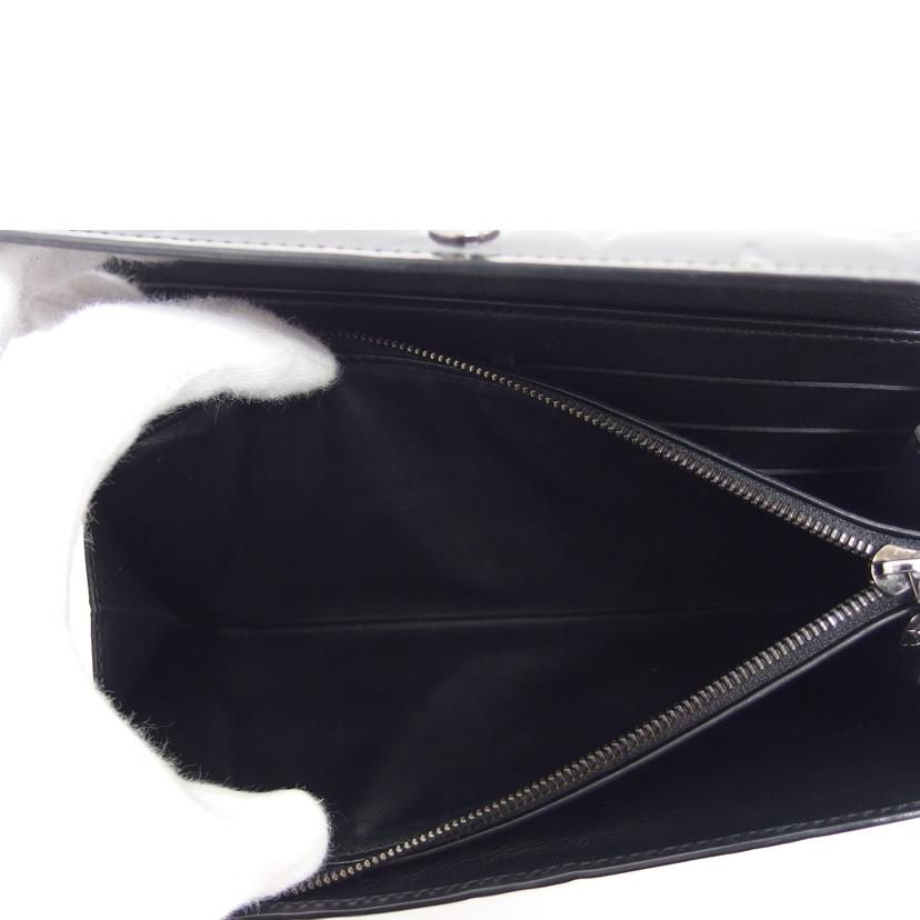 LV ルイ・ヴィトン 二つ折り長財布 旧型/ポルトフォイユ・サラ/ヴェルニ/ノワール・マニエティック/M90080//TN4***/ABランク/04