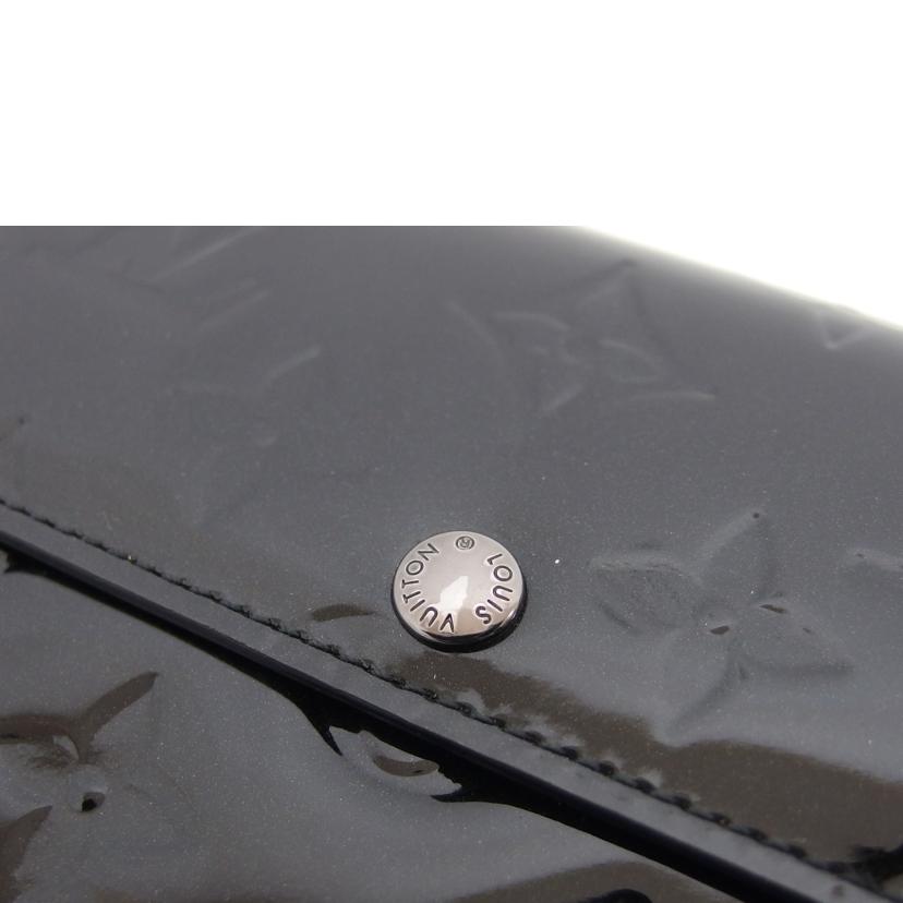 LV ルイ・ヴィトン 二つ折り長財布 旧型/ポルトフォイユ・サラ/ヴェルニ/ノワール・マニエティック/M90080//TN4***/ABランク/04