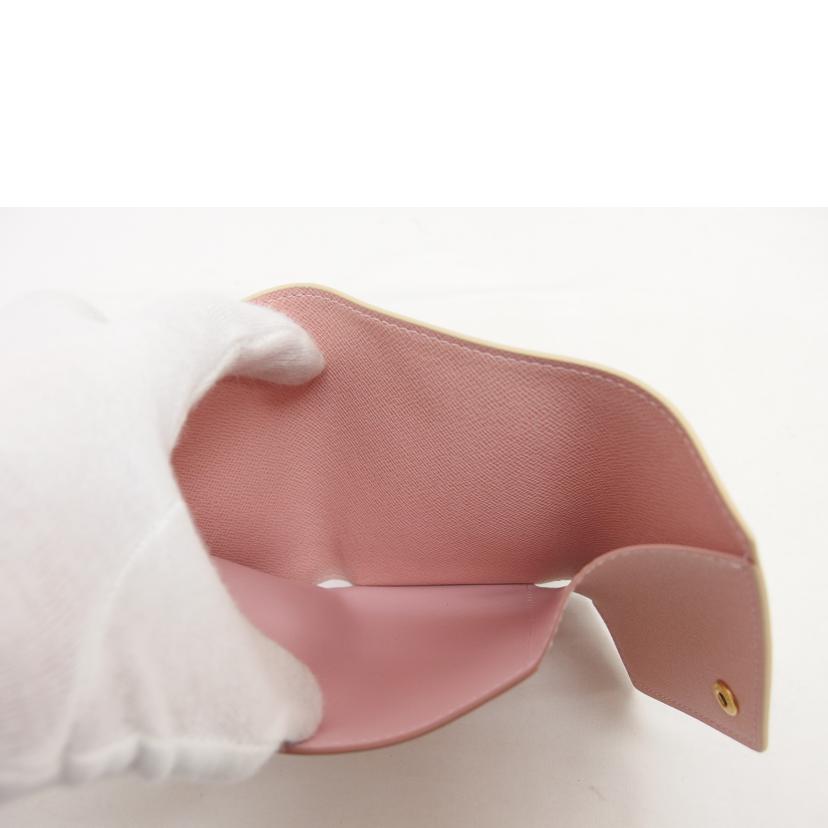 LV ルイ・ヴィトン コンパクトウォレット 三つ折り財布/ポルトフォイユ ・ヴィクトリーヌ/ダミエ/アズール/ローズバレリーヌ/N64022//ICタ**/ABランク/04