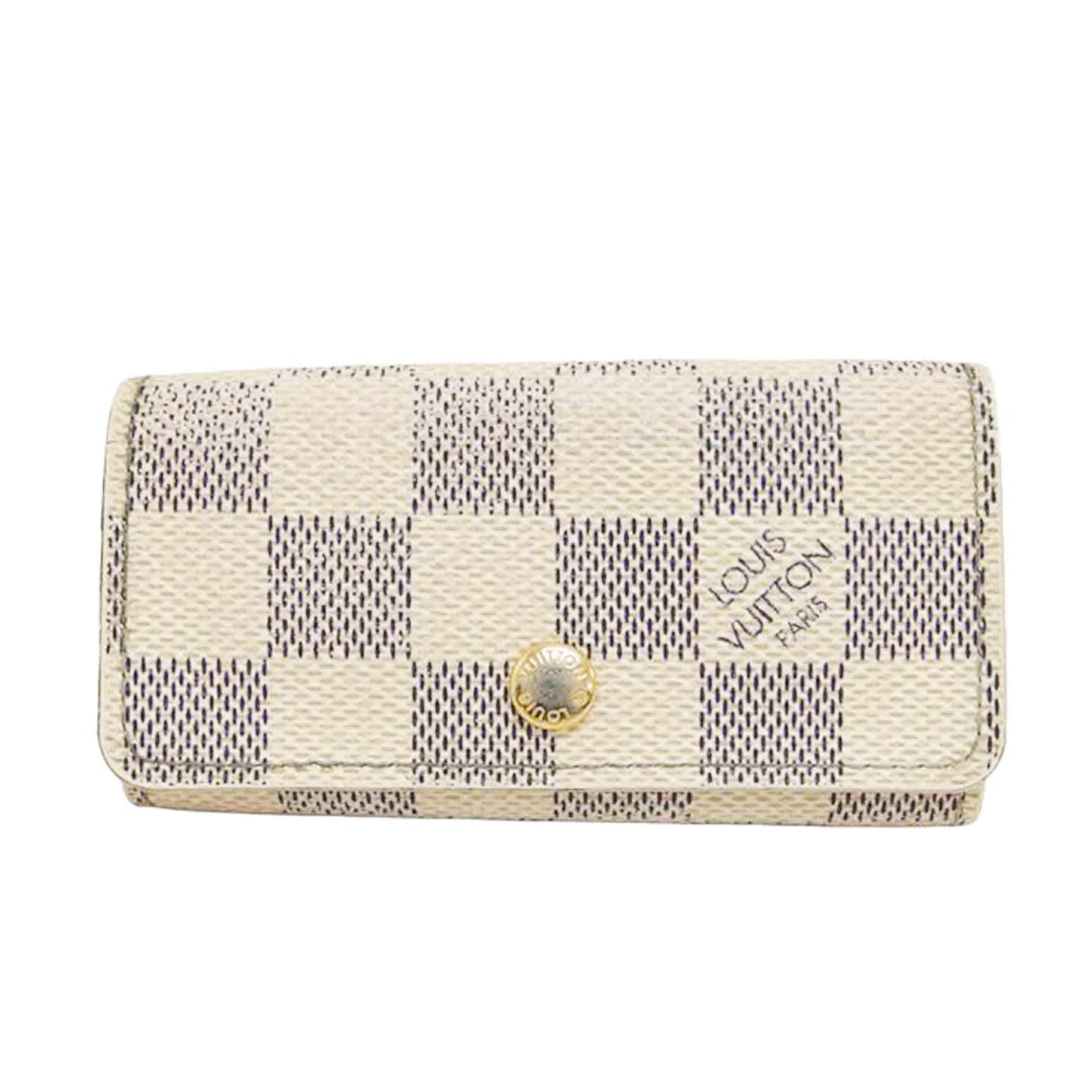 LV ルイヴィトン キーケース/ミュルティクレ4/ダミエ/アズール/N60386//CT2***/Bランク/04