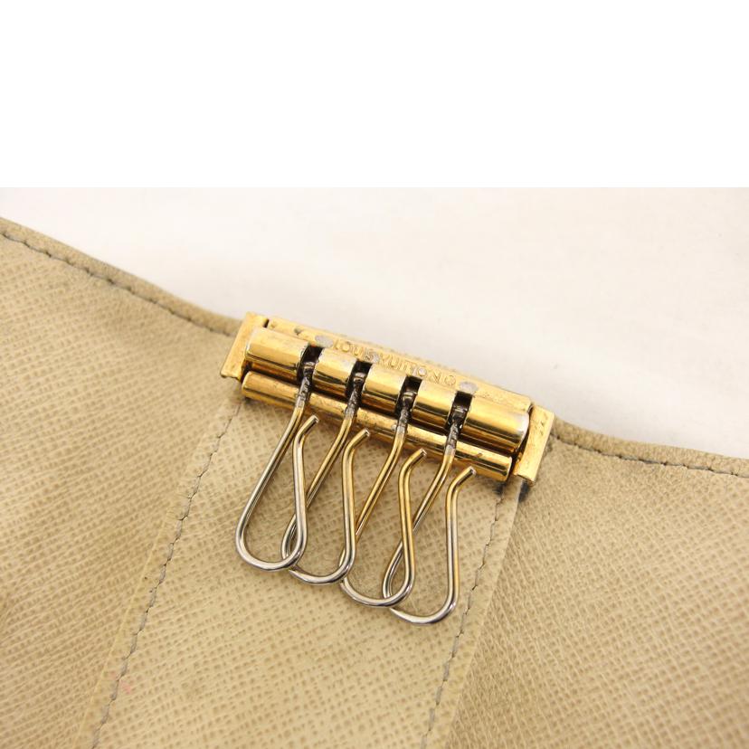 LV ルイヴィトン キーケース/ミュルティクレ4/ダミエ/アズール/N60386//CT2***/Bランク/04