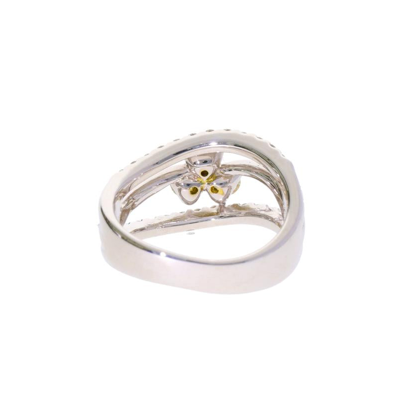 /◎ K18/K18WGダイヤリング1.00ct//Aランク/75