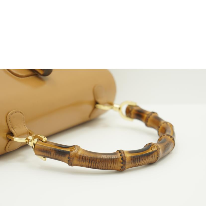 GUCCI グッチ/バンブーレザー2WAYショルダー/000.01.//0633 /ABランク/75