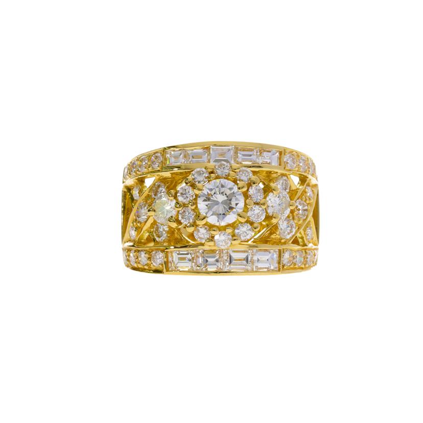 / K18ダイヤリング2.27ct//Aランク/75