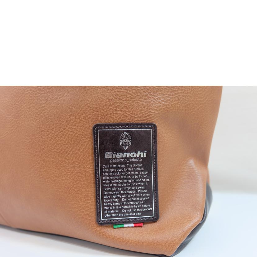 Bianchi ビアンキ/ビジネストート キャメル/TBPI-23//Aランク/71