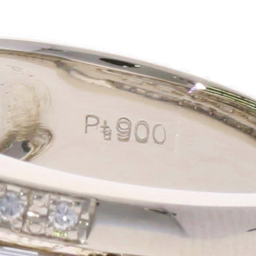 / PT900ダイヤリング0.322/1.02/0.21ct//Aランク/75