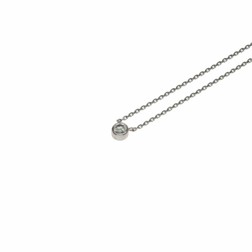 / PT900ダイヤネックレス0.22/40cm//Aランク/75