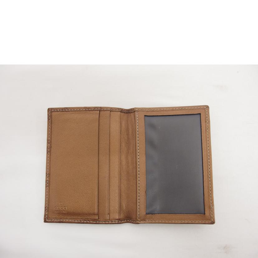 GUCCI グッチ/ラブリーグッチシマ/二つ折りパスケース/メタリックブラウン/251848//496***/Bランク/04