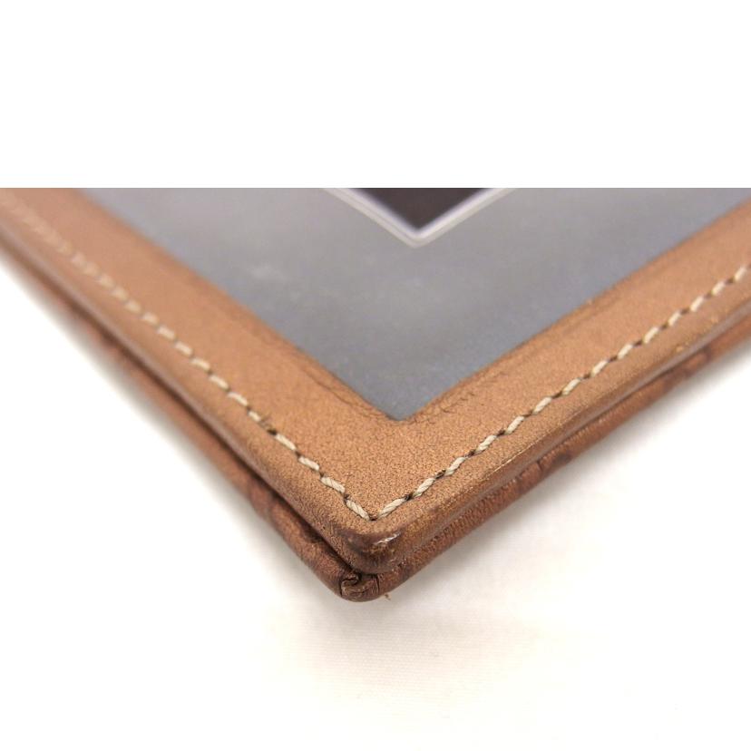GUCCI グッチ/ラブリーグッチシマ/二つ折りパスケース/メタリックブラウン/251848//496***/Bランク/04
