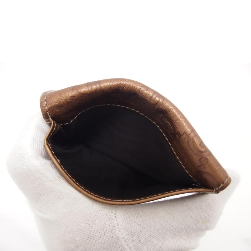 GUCCI グッチ/ラブリーグッチシマ/二つ折りパスケース/メタリックブラウン/251848//496***/Bランク/04