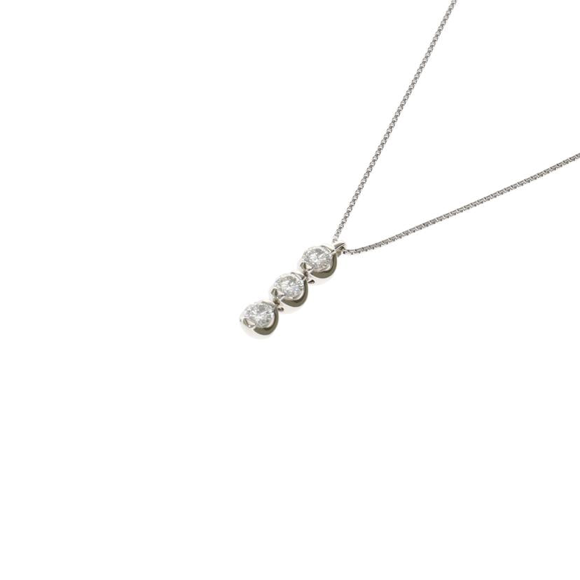 / PT900/850ダイヤネックレス0.50ct//Aランク/75