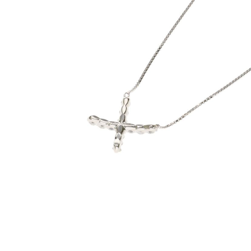 / PT900/850ダイヤネックレス1.12ct//Aランク/75
