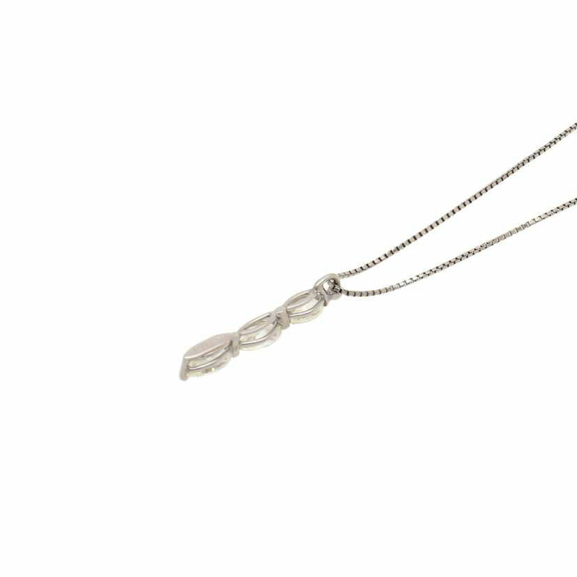 / PT900/850ダイヤネックレス1.07ct//Aランク/75