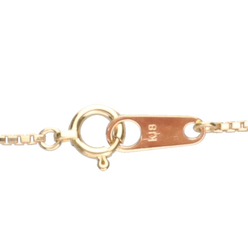 / K18ダイヤネックレス0.348/0.70ct//Aランク/75