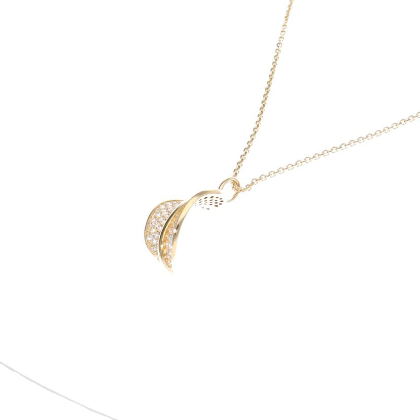 / K18ダイヤネックレス//Aランク/75