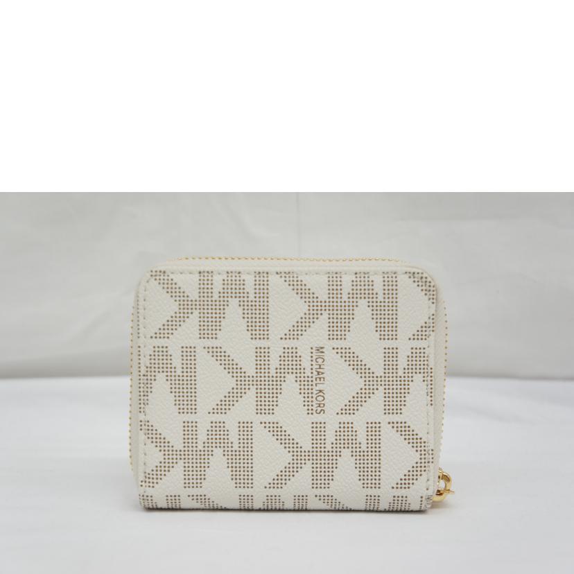 MICHAEL KORS マイケルコース/2つ折りジッパー財布/35H2GJZ5B//1-1***/Aランク/05