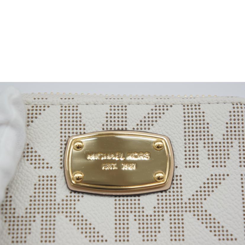 MICHAEL KORS マイケルコース/2つ折りジッパー財布/35H2GJZ5B//1-1***/Aランク/05