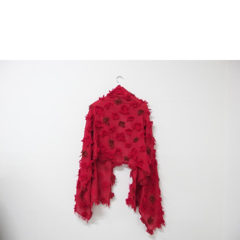 Y's/Y's ストール ドッド柄 レッド /YE-L03-197//Bランク/83