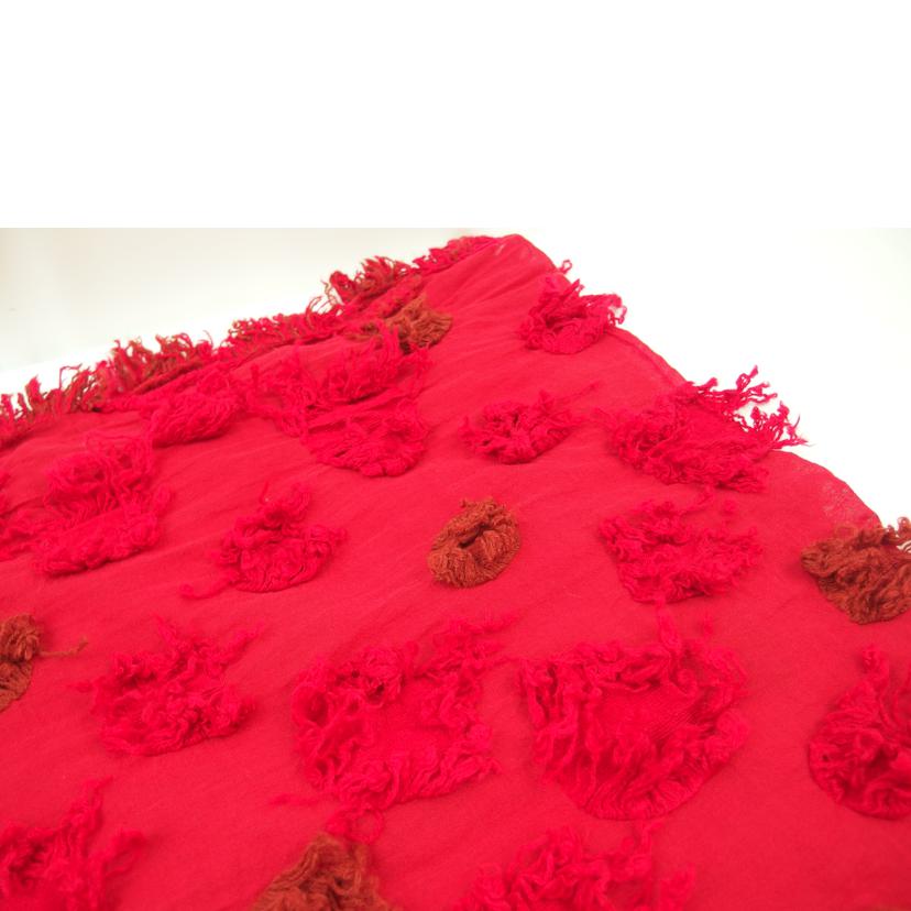 Y's/Y's ストール ドッド柄 レッド /YE-L03-197//Bランク/83