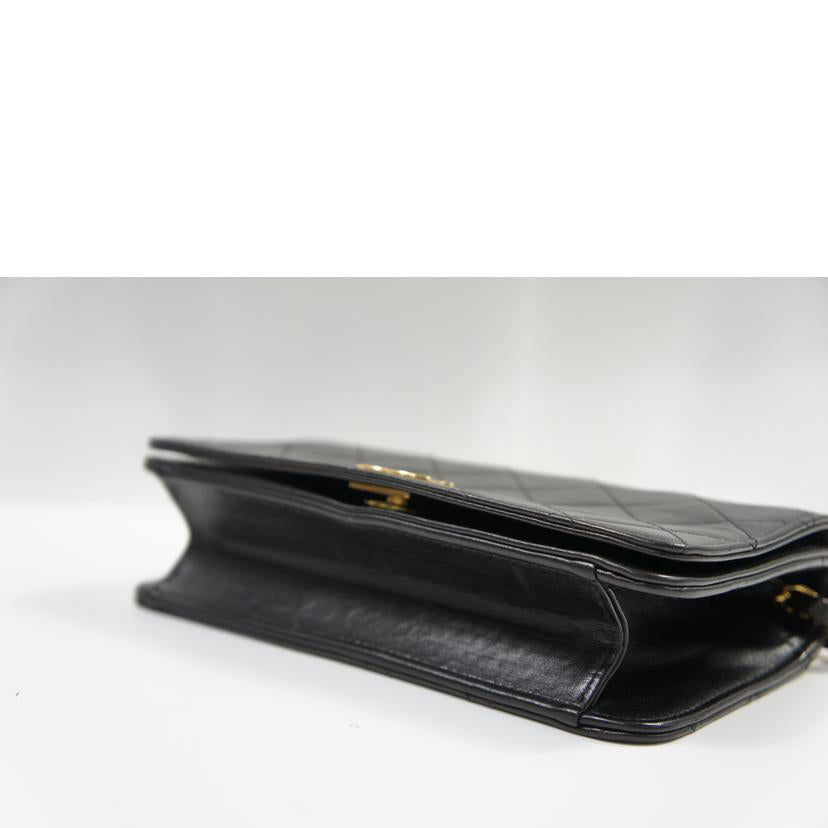 CHANEL シャネル/ミニマトラッセラムスキンシングルフラップチェーンショルダー/A03571//5355885/ABランク/75