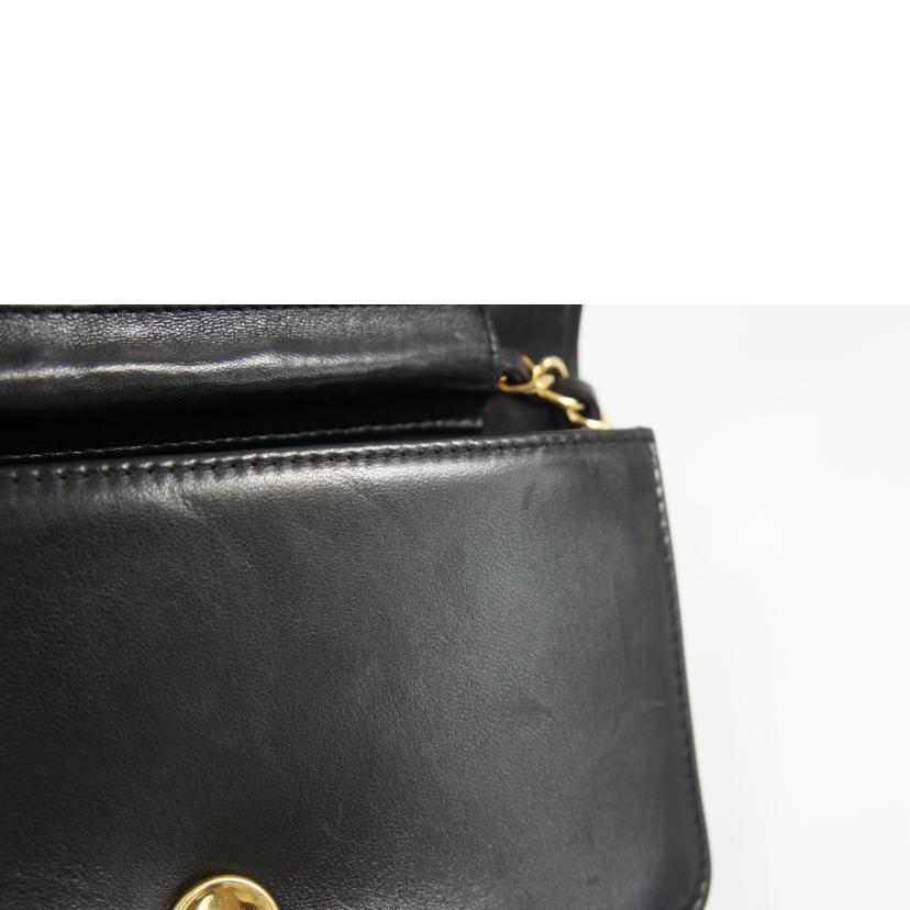 CHANEL シャネル/ミニマトラッセラムスキンシングルフラップチェーンショルダー/A03571//5355885/ABランク/75