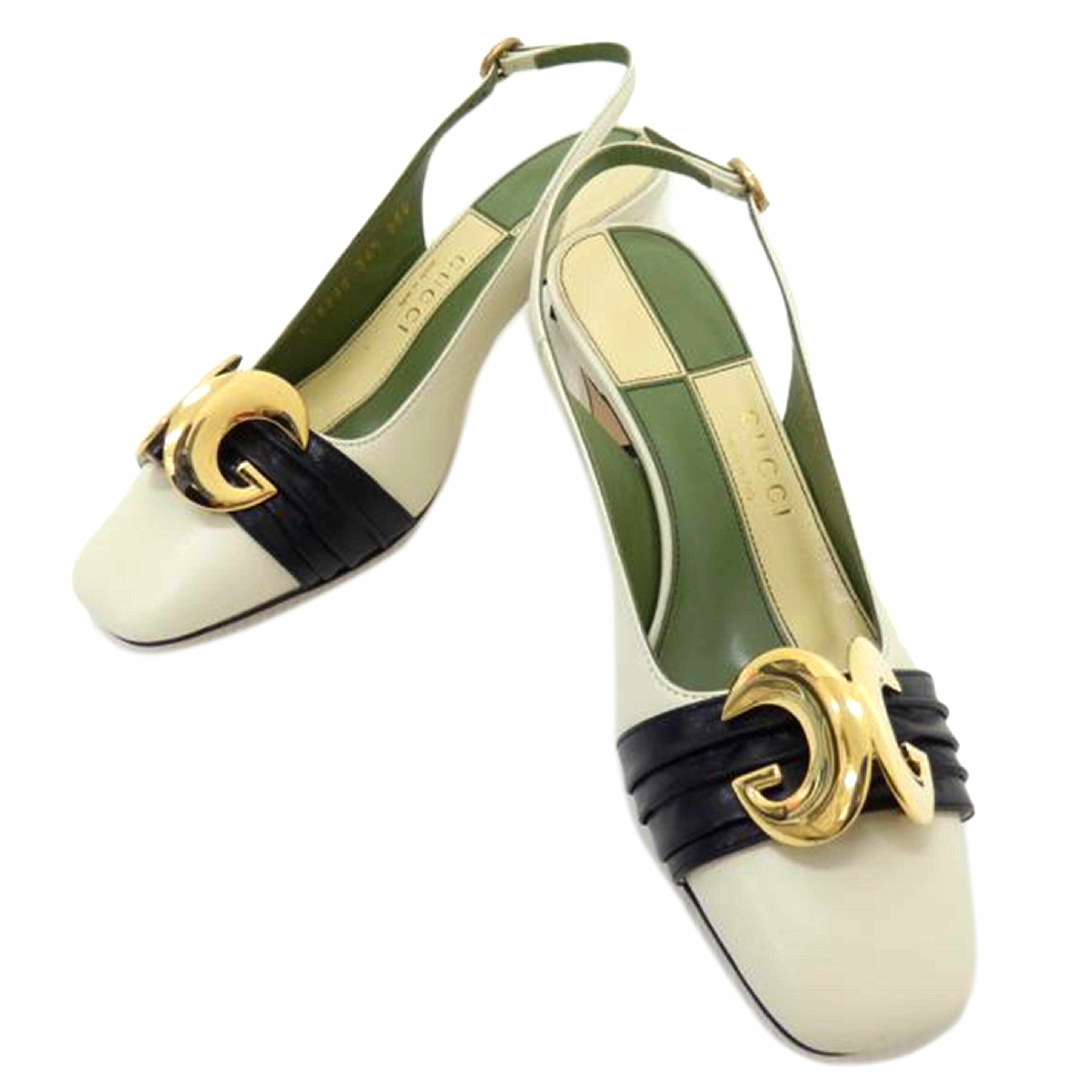 GUCCI GUCCI/レザーパンプス/サイズ34 1/2/572232//Bランク/88