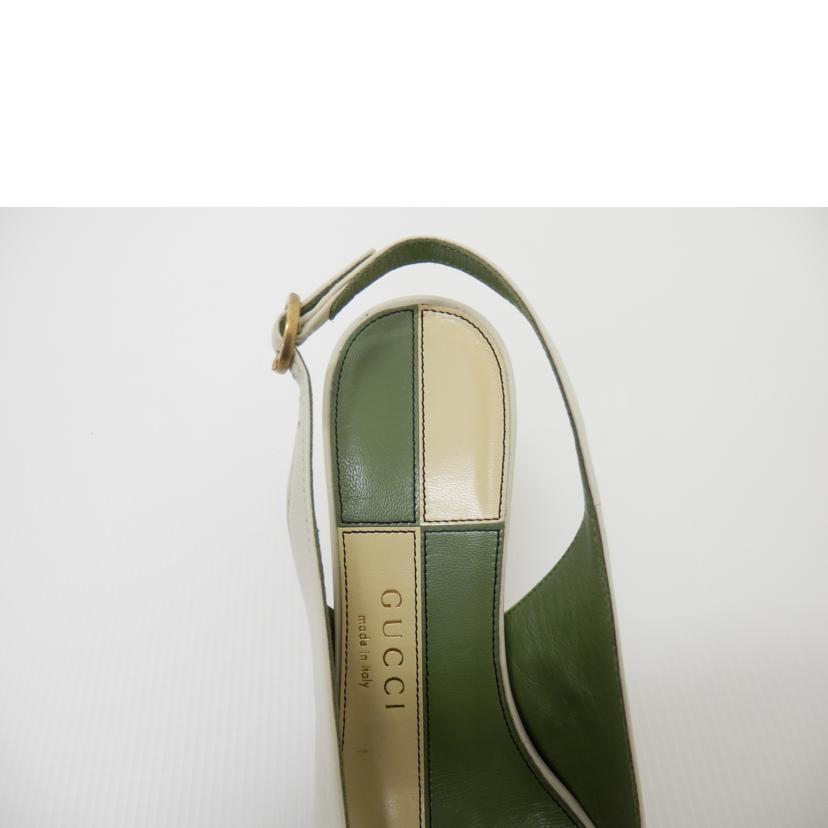 GUCCI GUCCI/レザーパンプス/サイズ34 1/2/572232//Bランク/88