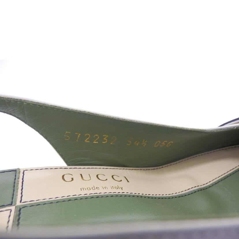 GUCCI GUCCI/レザーパンプス/サイズ34 1/2/572232//Bランク/88