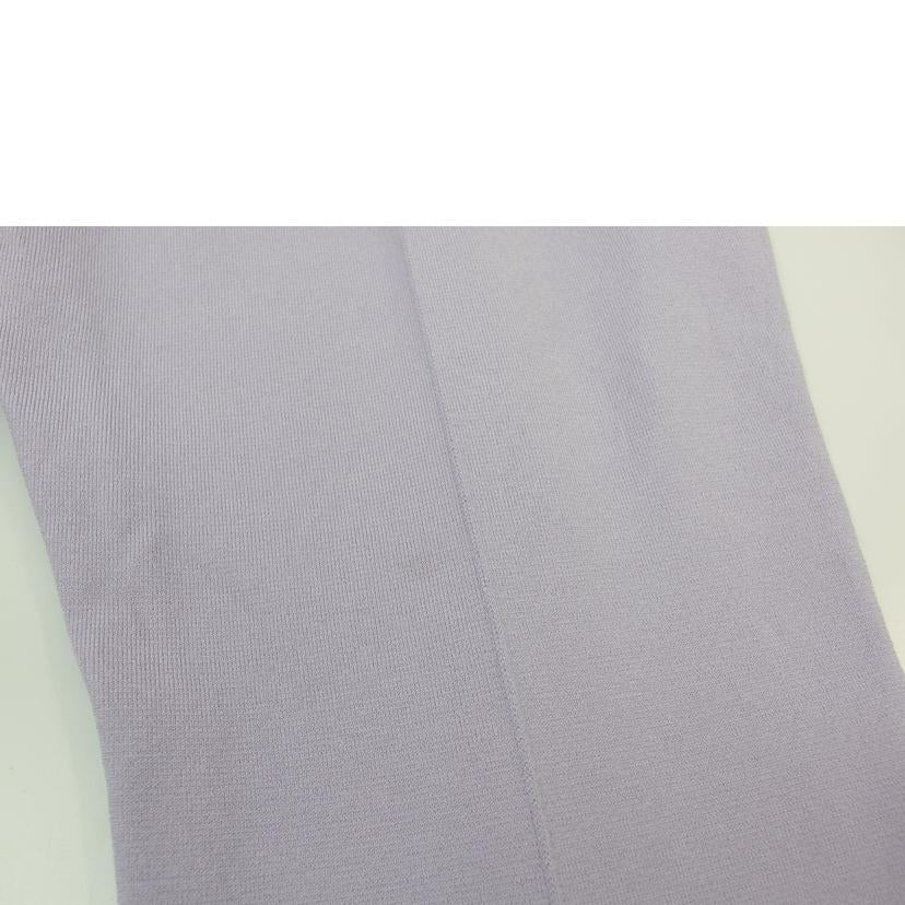 Mame Kurogochi/Mame kurogouchi ミラノリブフレアニット トラウザーズ ウエストゴム パープル サイズ1 /MM22SSーKN048//Bランク/83