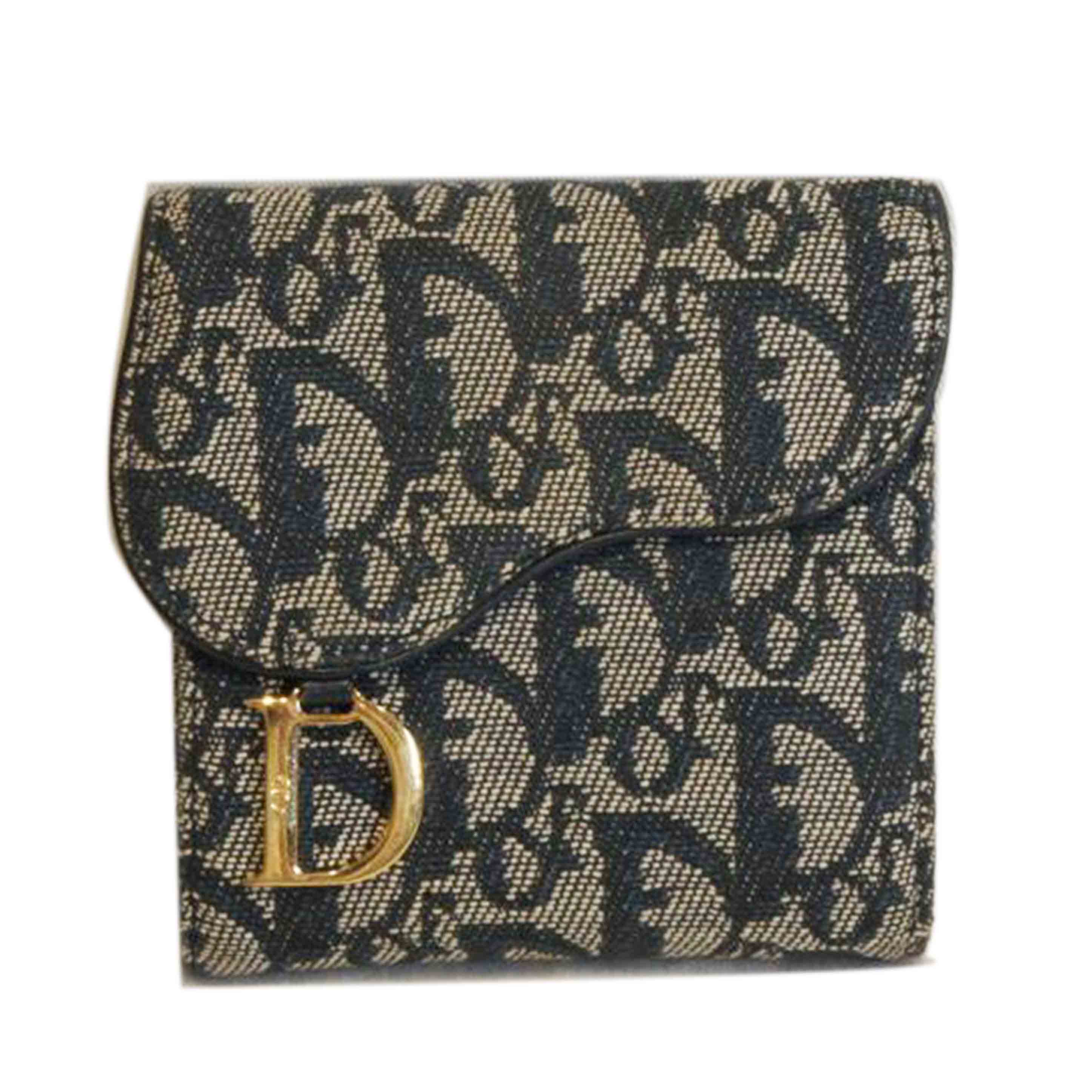 Christian Dior クリスチャンディオール/トロッターサドル二つ折財布//ABランク/92