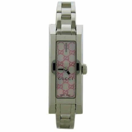 GUCCI グッチ/110 GGピンクシェル レディースクオーツ/YA110524//14920744/Aランク/70