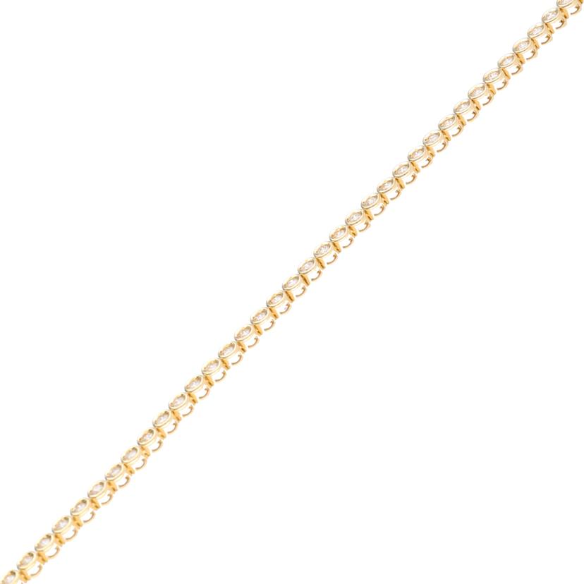 /◎ K18ダイヤブレスレット1.00ct//Aランク/75